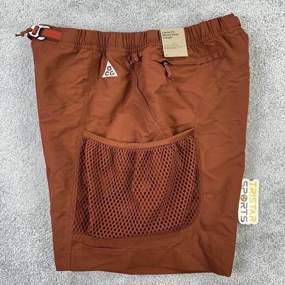 Nike ACG Snowgrass Shorts Mens Large Mesh Utility Hiking Loose Fit DV9405-245